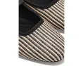 Туфли-лодочки Birdies Hummingbird Mary Jane Two-tone Raffia с квадратным носком