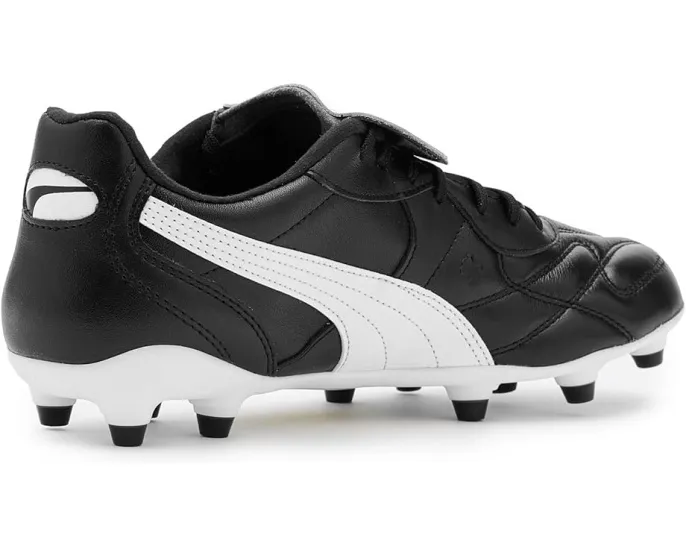 Бутсы PUMA King Top Firm AG из мягкой телячьей кожи с язычком-клапаном
