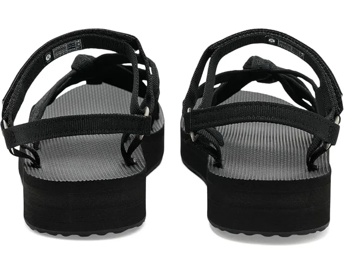 Сандалии Teva Midform Kena Slim с узлами на ремнях и мягкой стелькой EVA