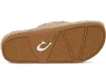 Тапочки OluKai Kipe‘A Heu с подкладкой из натуральной овчины и кожаным верхом
