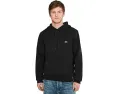 Худи Lacoste из флиса с капюшоном и карманом кенгуру из органического хлопка