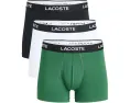 3 пары трусов Lacoste из микрофибры с жаккардовым поясом
