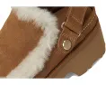 UGG Esmee Clogs сабо из замши с регулируемым ремешком и меховой оторочкой