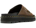 Сланцы Dr. Martens Zebzag Flower из кожи Crazy Horse с цветочным принтом