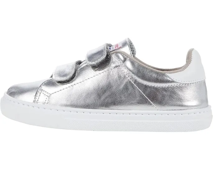 Детские кроссовки Cienta 80085 на липучках с кожаным верхом и съемной стелькой