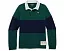 Vineyard Vines Kids поло Pieced Rugby с длинным рукавом из хлопка