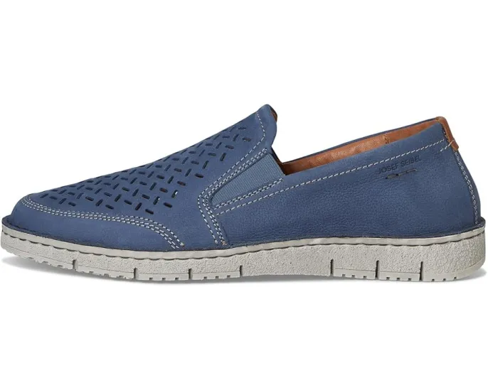 Кроссовки Josef Seibel Ruben 27 из нубука с перфорацией и ручной строчкой