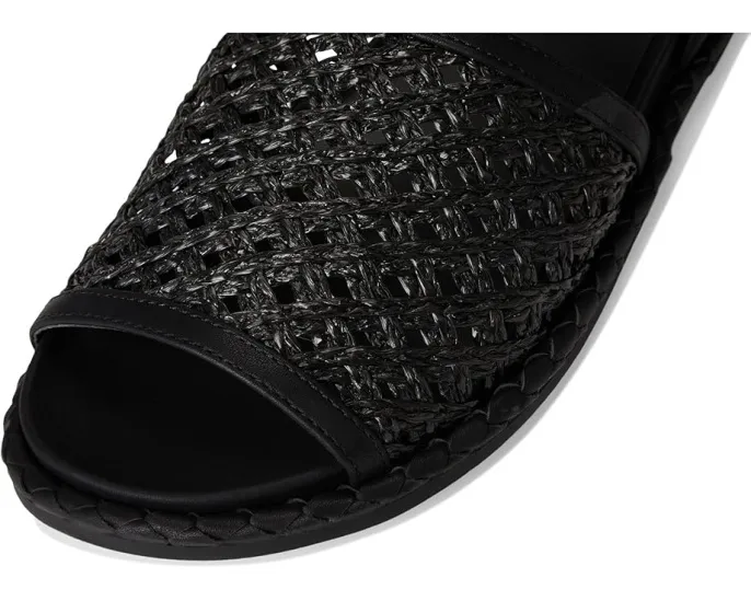 Плоские босоножки Saavi с ремешком через пятку и блестящим декором