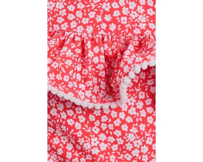 Цельный купальник Snapper Rock Kids Ditsy Bloom Skirt Surf Suit с защитой UPF 50+