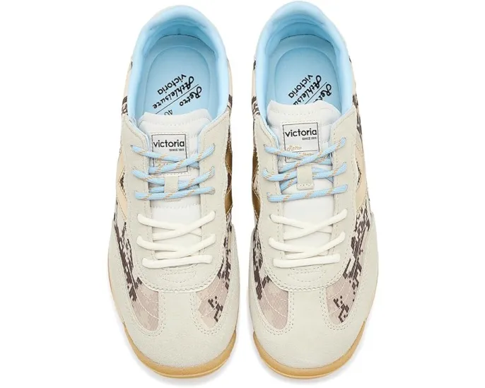 Кроссовки Victoria Saturno с карамельной подошвой и накладками