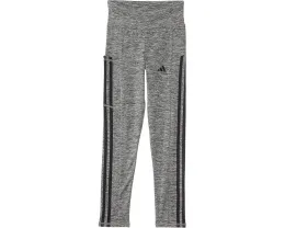 Детские леггинсы Adidas 3 Stripe Melange с карманом для телефона