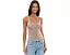 Free People топ Shimmer Cami Lure с блеском коричневый