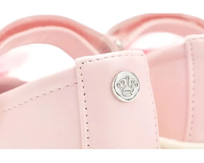 Nina Kids Туфли Natty-T для малышей с цветочным декором и липучкой