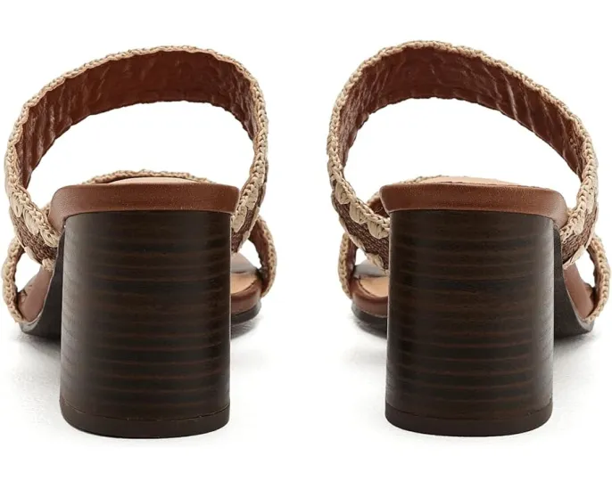 Сандалии Hattie от Seychelles с двухцветным верхом и квадратным носком