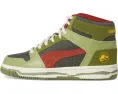 Кроссовки PUMA Kids Rebound Layup Mid Jurassic World с тематическим дизайном