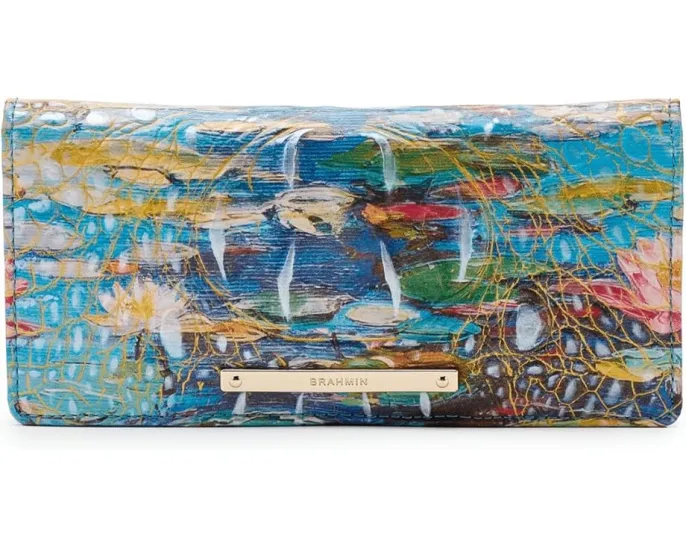 Brahmin Кошелек Ady из натуральной кожи с магнитной застежкой