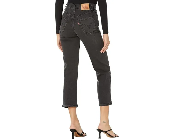Джинсы Levi's Ribcage Straight Ankle с высокой посадкой