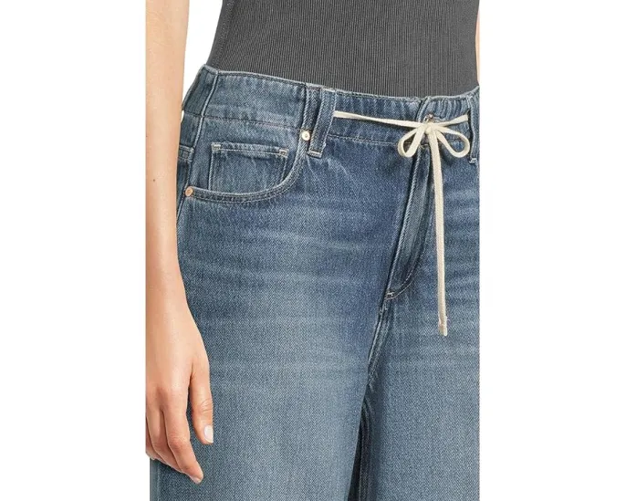 Джинсы Paige Zoey с широкими штанинами и завязкой на талии 31 дюйм (78.74 см)