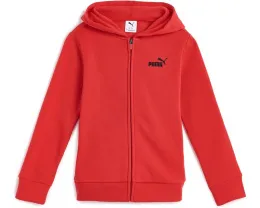 Puma детская флисовая кофта на молнии Essential Basics для старших детей