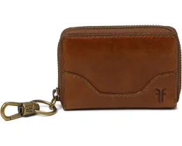 Мини-кошелек Frye Melissa Small Clip из промасленной кожи с тремя слотами