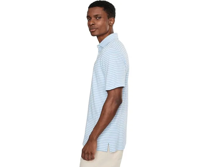 Классическая полосатая поло Polo Ralph Lauren из мягкого хлопка с короткими рукавами