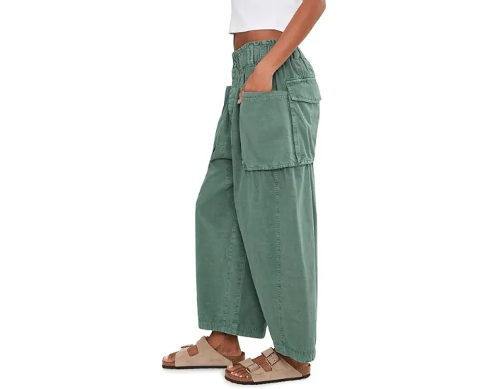 Широкие брюки Free People Costa Straight Harem из денима