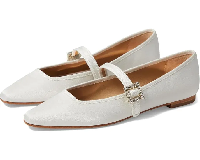 Балетки Badgley Mischka Brystol с декоративной пряжкой