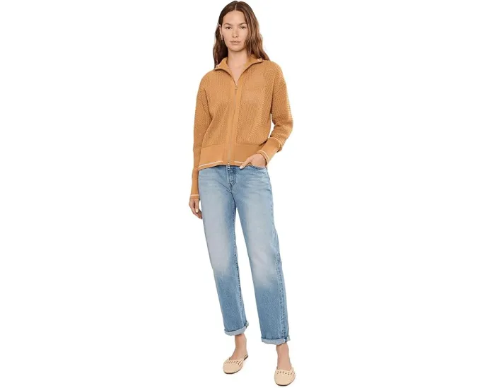 Свитер Varley Ina Zip Through Knit с застежкой молнией