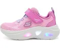 Кроссовки Skechers Sola Glow 2.0 Dazzle Steps для малышей со светящейся подошвой