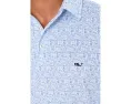 Поло Printed Sankaty от Vineyard Vines с защитой UPF 50+