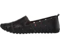Лоферы Spring Step Fusaro из кожи с перфорацией и боковой резинкой