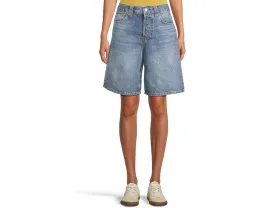 Шорты Free People Montana из хлопка с пятью карманами и молнией