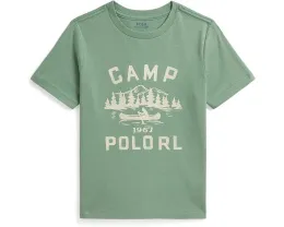 Polo Ralph Lauren футболка с графическим принтом для малышей