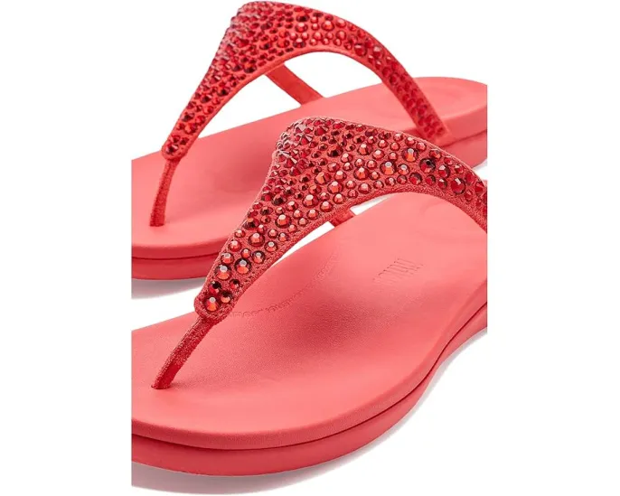 Босоножки Solay Mixed Crystal FitFlop с перепонкой на мыске