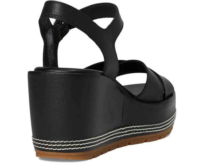 Сандалии SOREL Sunpeak Wedge на щиколотке с регулируемой застежкой