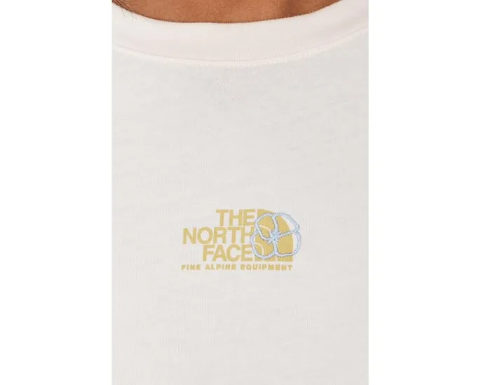 The North Face футболка Floral Alpine Relaxed Long Sleeve Tee Granite Grey