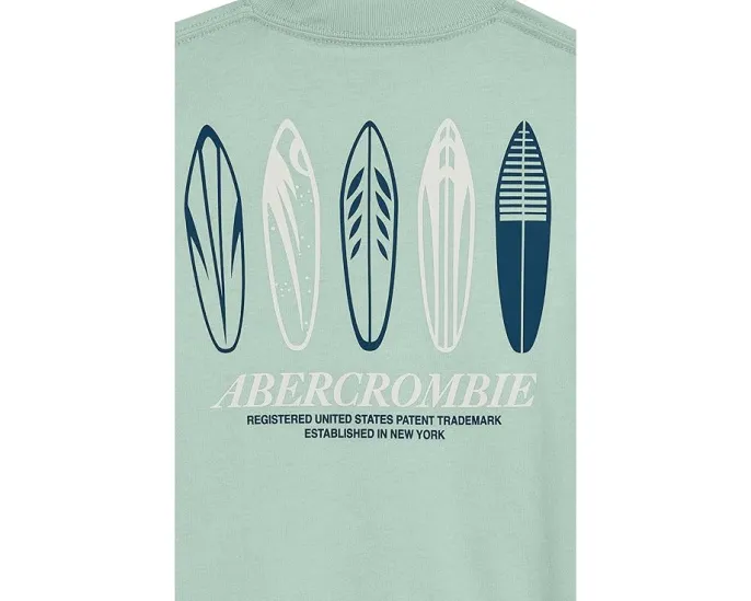 Футболка Surf's Up от abercrombie kids с принтом серфинга