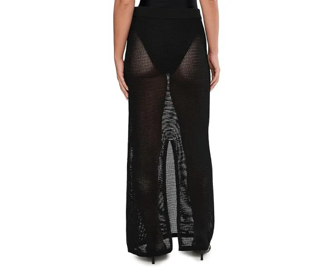 Юбка-миди Seafolly Beach Edit из трикотажа с сеткой для пляжа