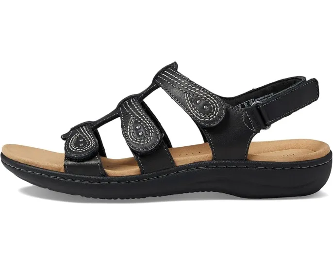 Сандалии Clarks Laurieann Vine с квадратным каблуком и открытым носком