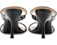 Сандалии Stuart Weitzman Nudist Slide 85 на тонком высоком каблуке