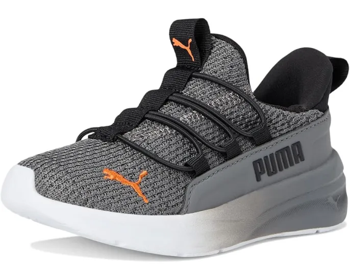PUMA Kids Мокасины Softride One4All с эластичной посадкой и петлей на пятке