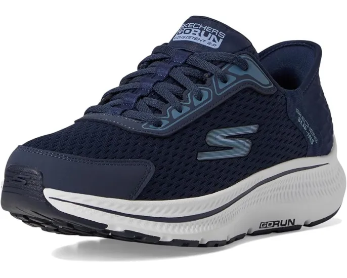 Кроссовки Skechers Go Run Consistent без шнурков Navy Blue