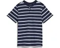 Футболка–поло Janie and Jack Stripe Henley для детей в полоску