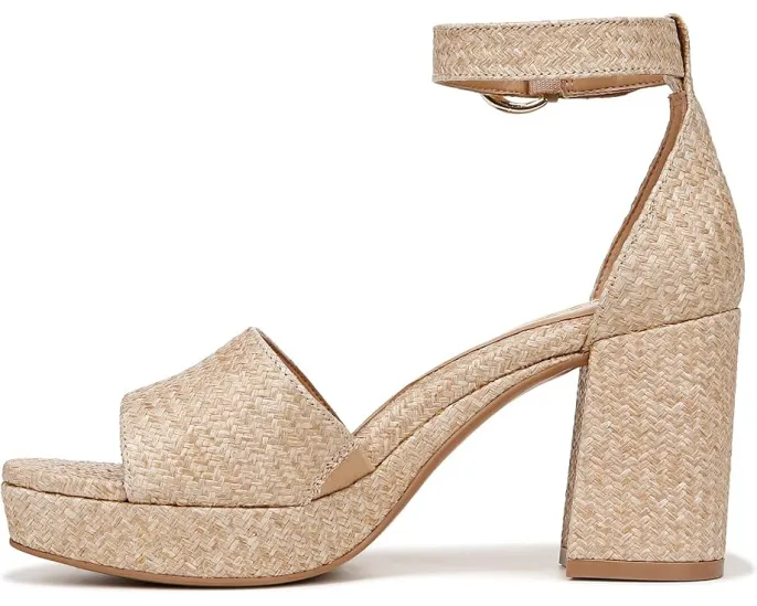 Босоножки Pearlyn3 на каблуке с ремешком и квадратным носком