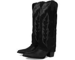 Dingo Wild Fire ботинки из замши с наборным каблуком в ковбойском стиле