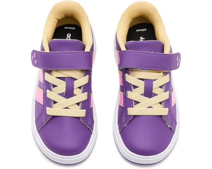 Кроссовки x Disney Minnie Mouse Grand Court на шнуровке-резинке Adidas
