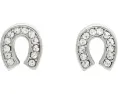 Серьги-гвоздики You're A Gem Pave Horseshoe с кубическим цирконием от Kate Spade New York