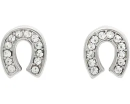 Серьги-гвоздики You're A Gem Pave Horseshoe с кубическим цирконием от Kate Spade New York