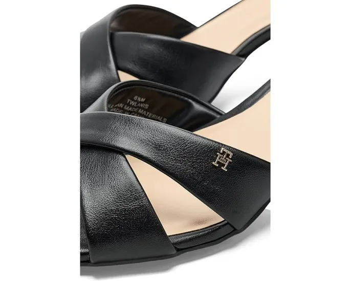 Босоножки Tommy Hilfiger Lanis на небольшом каблуке с перекрестными ремешками