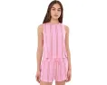 Комплект топа и шорт Star Seeker Tank Shortie Set HONEYDEW в полоску